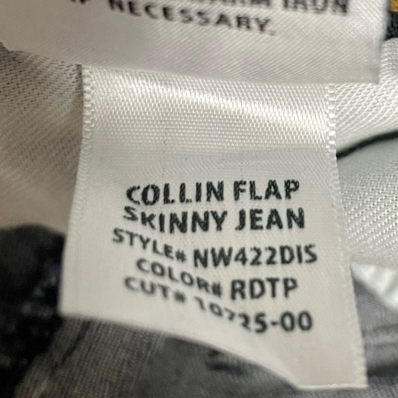 NEW Hudson Collin Flap Skinny Size 25 Obscurity - Picture 11 of 11